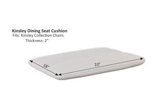 Kinsley Dining Back & Seat Cushion