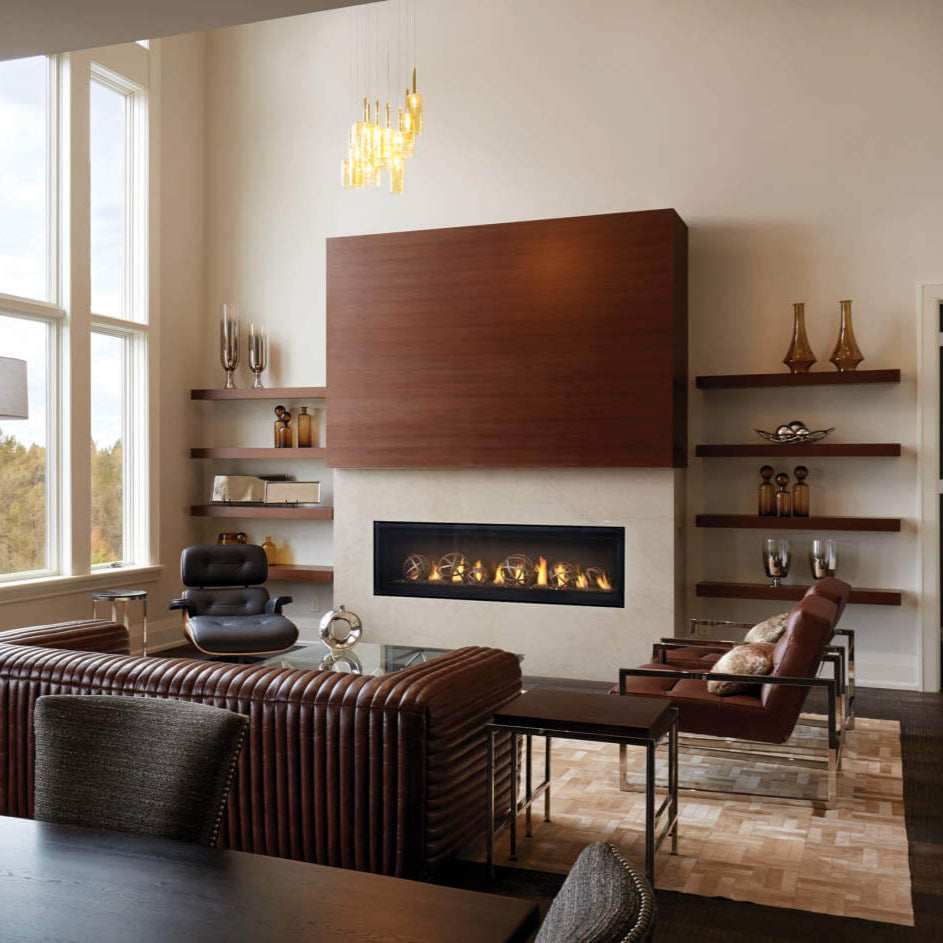 Luxuria Series Fireplace | Single Sided or See Through in 38"- 74"