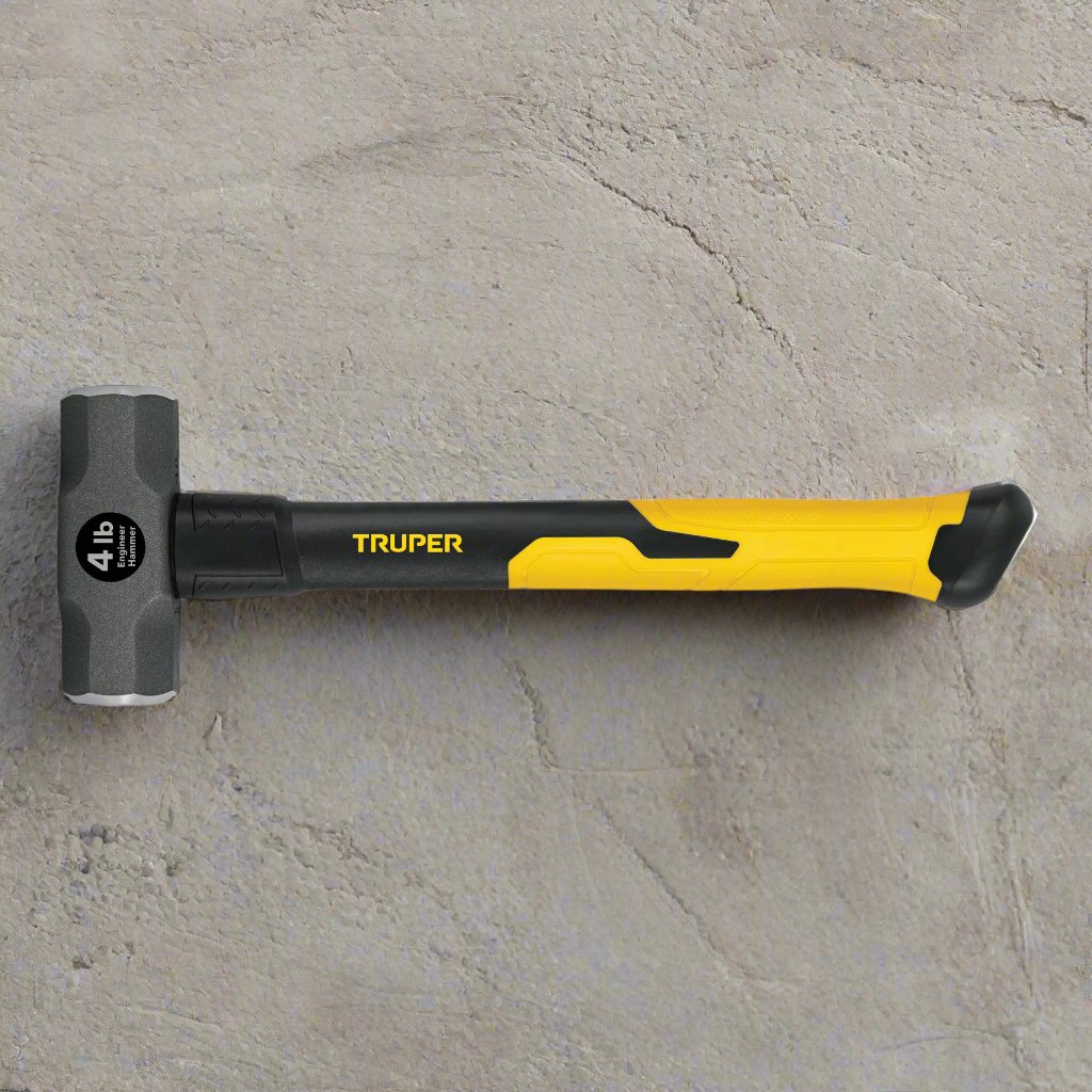 4 Lb Engineer Hammer, 14" handle