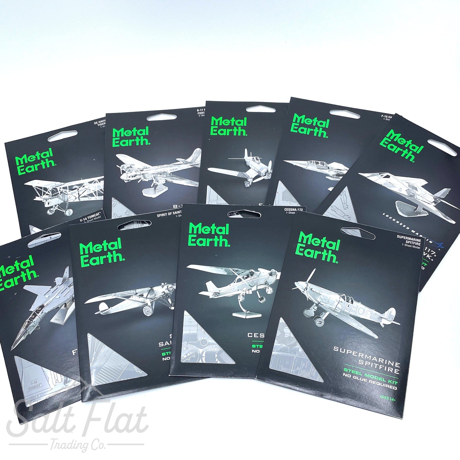 Modelos de Metal Earth - Aviones