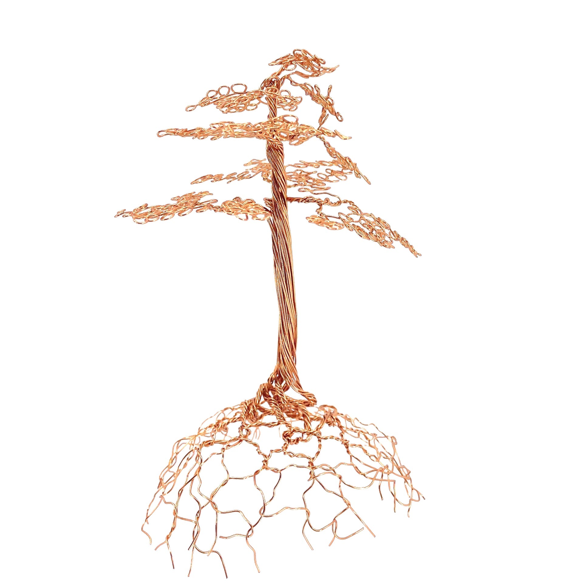 Árbol de alambre de secuoya mediano