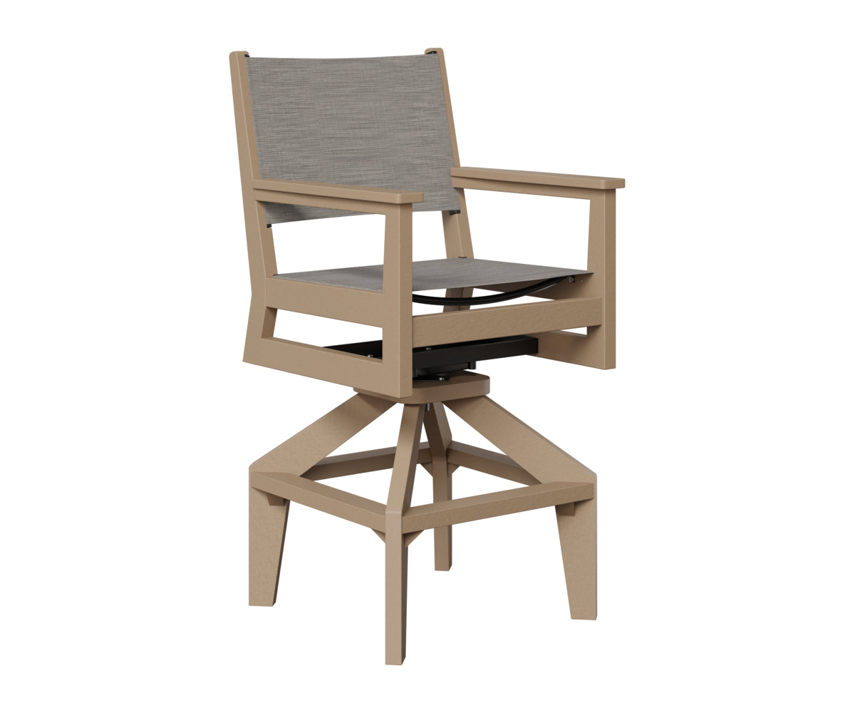 Mayhew Swivel Sling Chair