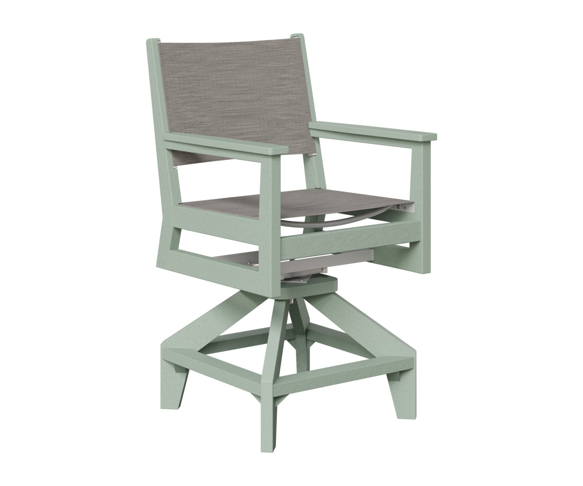 Mayhew Swivel Sling Chair