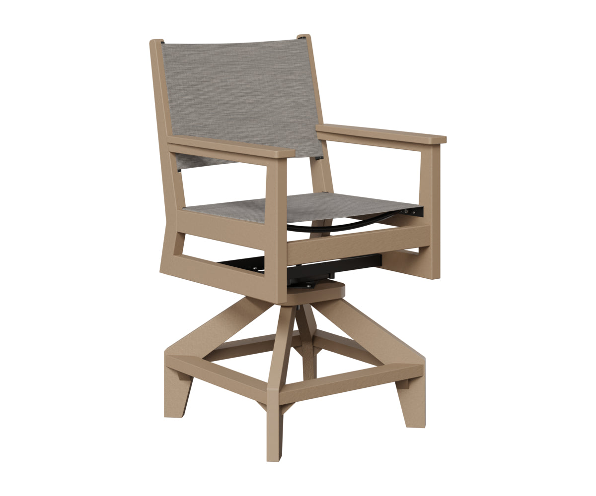 Mayhew Swivel Sling Chair