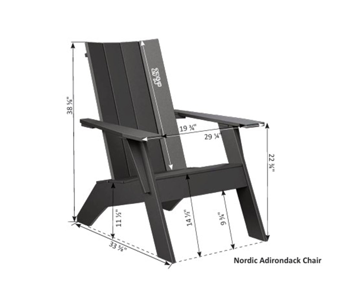 Nordic Adirondack Chair