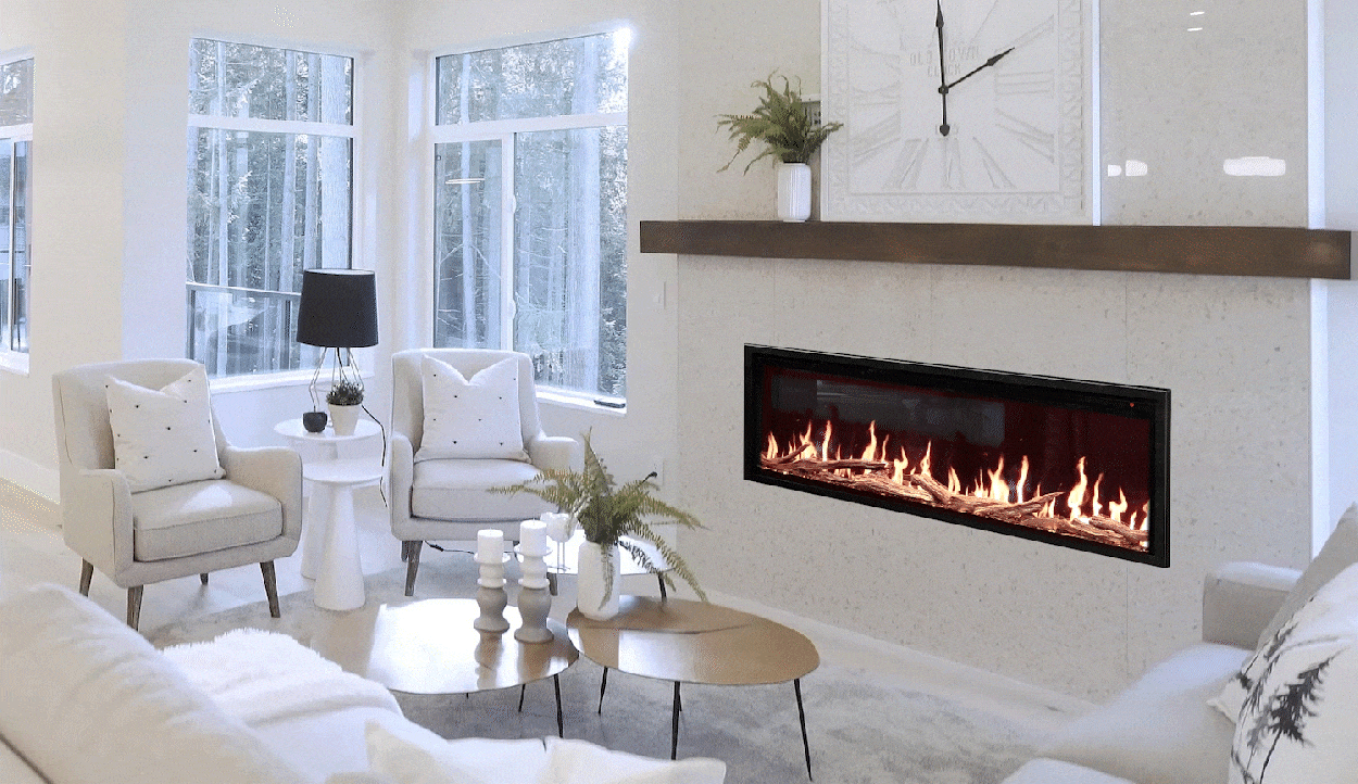 Orion Slim Heliovision Fireplace