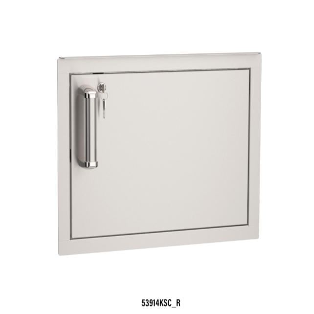 Puerta simple horizontal