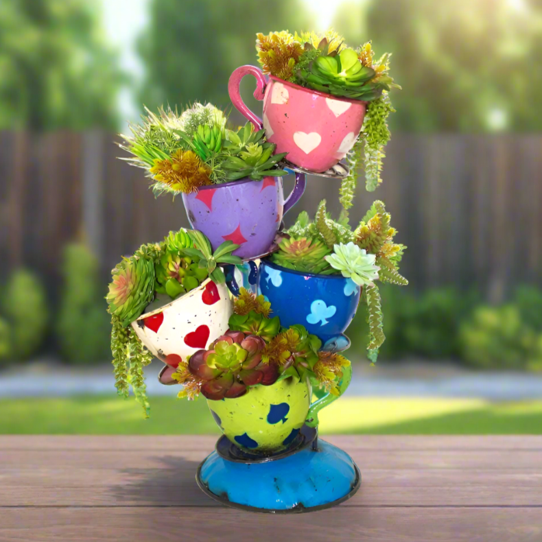 Plantadores de la fiesta del té