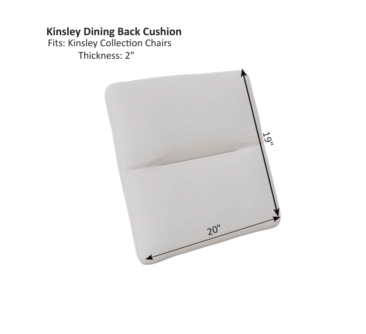 Kinsley Dining Back & Seat Cushion