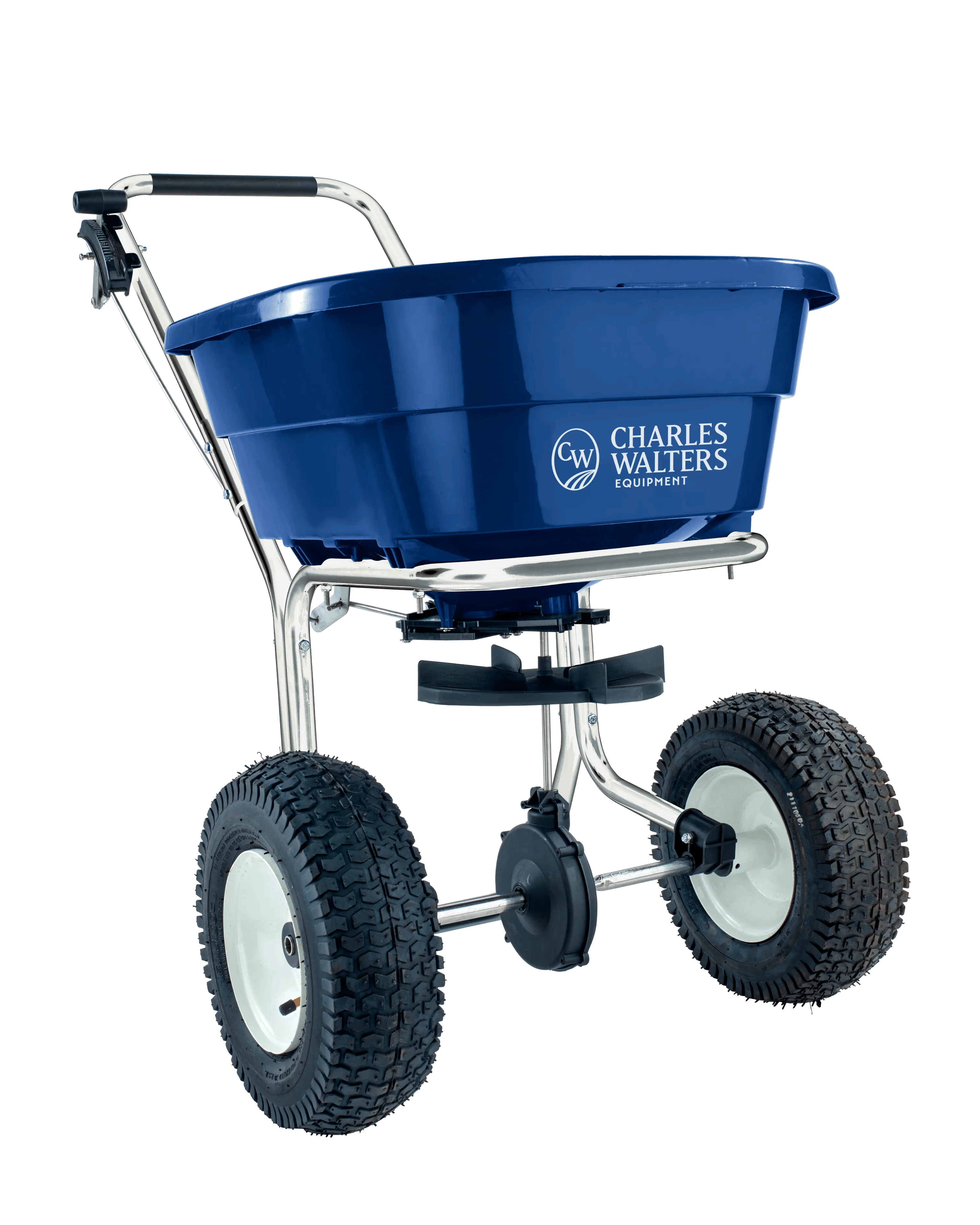 CW Landscaper Pro 2800S: Esparcidor de transmisión para paisajismo con estructura de acero inoxidable y capacidad de 80 lb (copia)