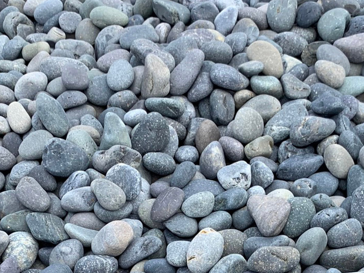 Black Mexican Beach Pebbles