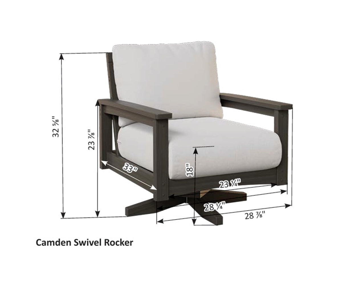 Camden Swivel Rocker