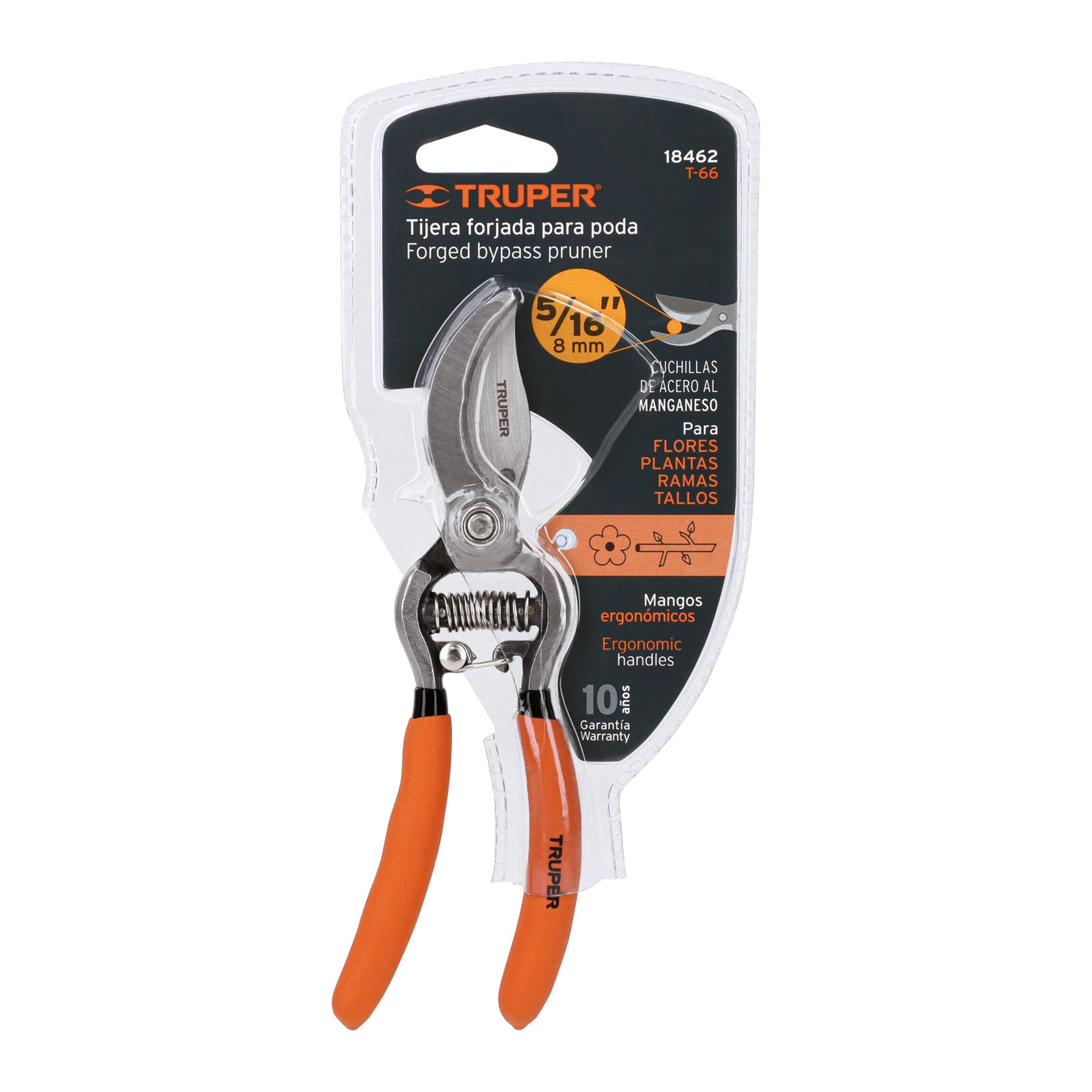 Tijeras de podar de bypass de 6"