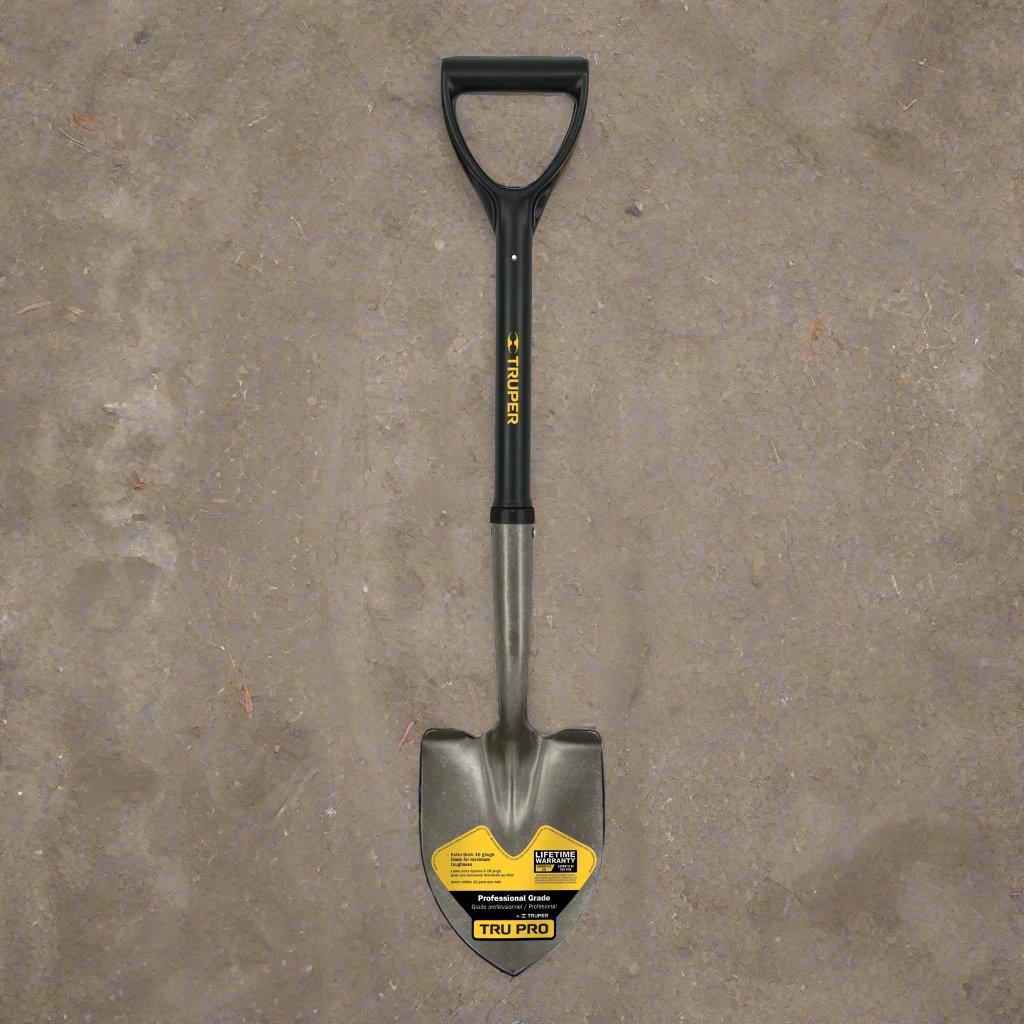 Round Point Trunk Buddy D-handle Shovel