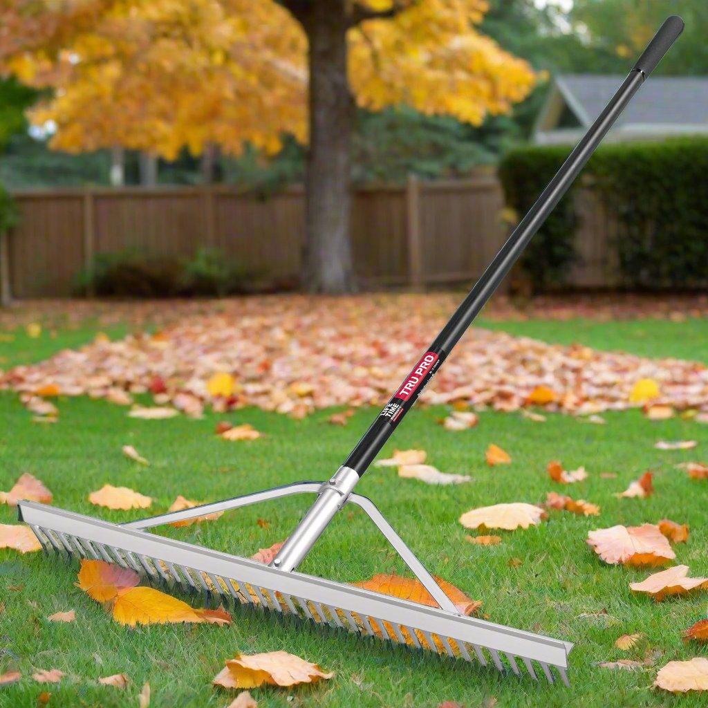 36" Aluminum Landscape Rake | 66" Handle