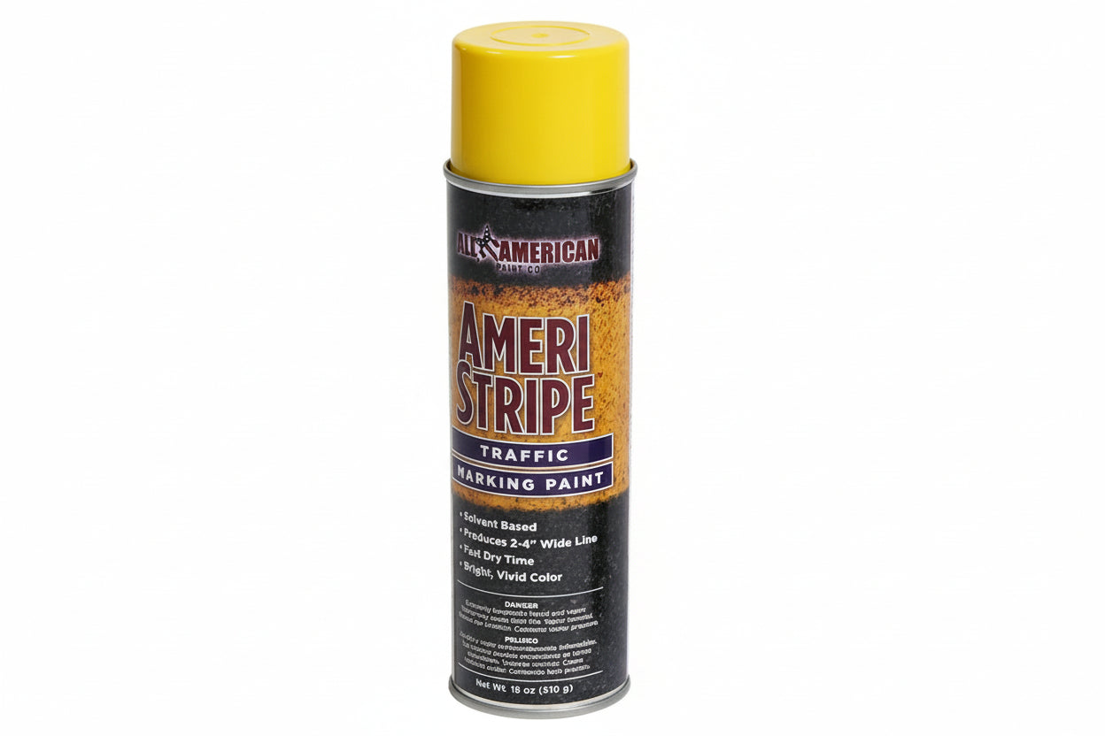 Ameri-Stripe Traffic Paint - Yellow 18oz (Case of 12)