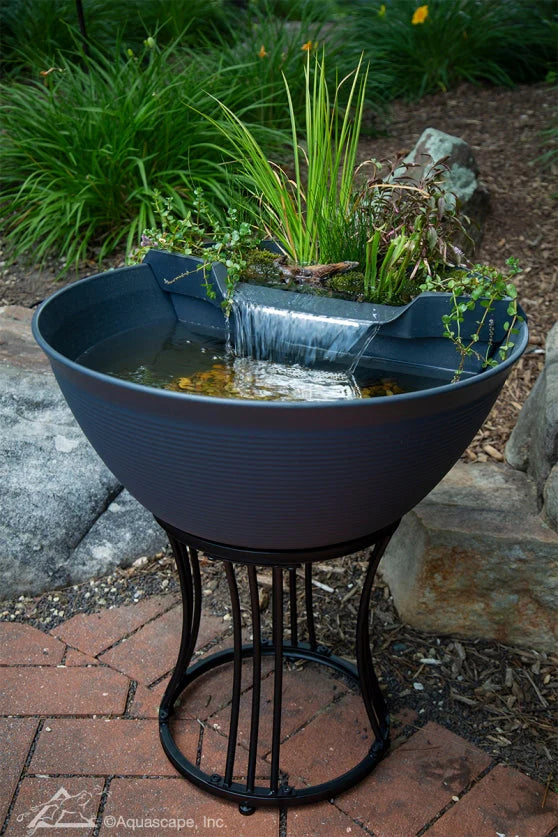 Mini lámpara de cascada Aquagarden con transformador y clips de goma
