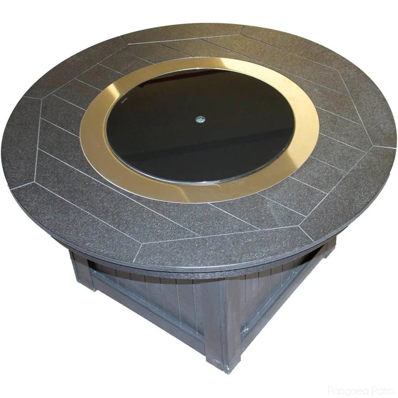 Stainless Steel & Glass Burner Lids for Berlin Gardens Fire Pits & Tables