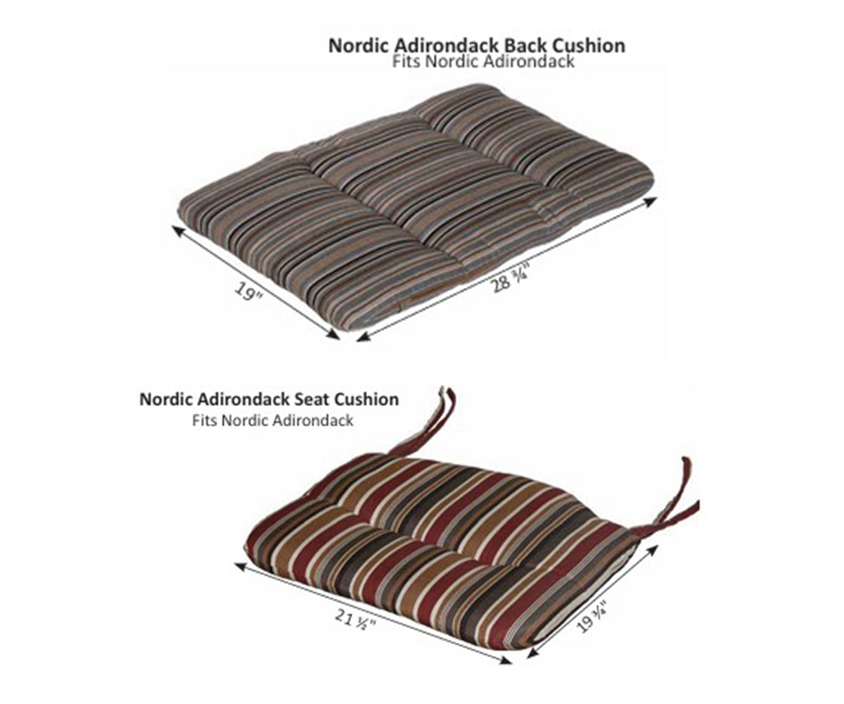 Nordic Adirondack Chair Cushions