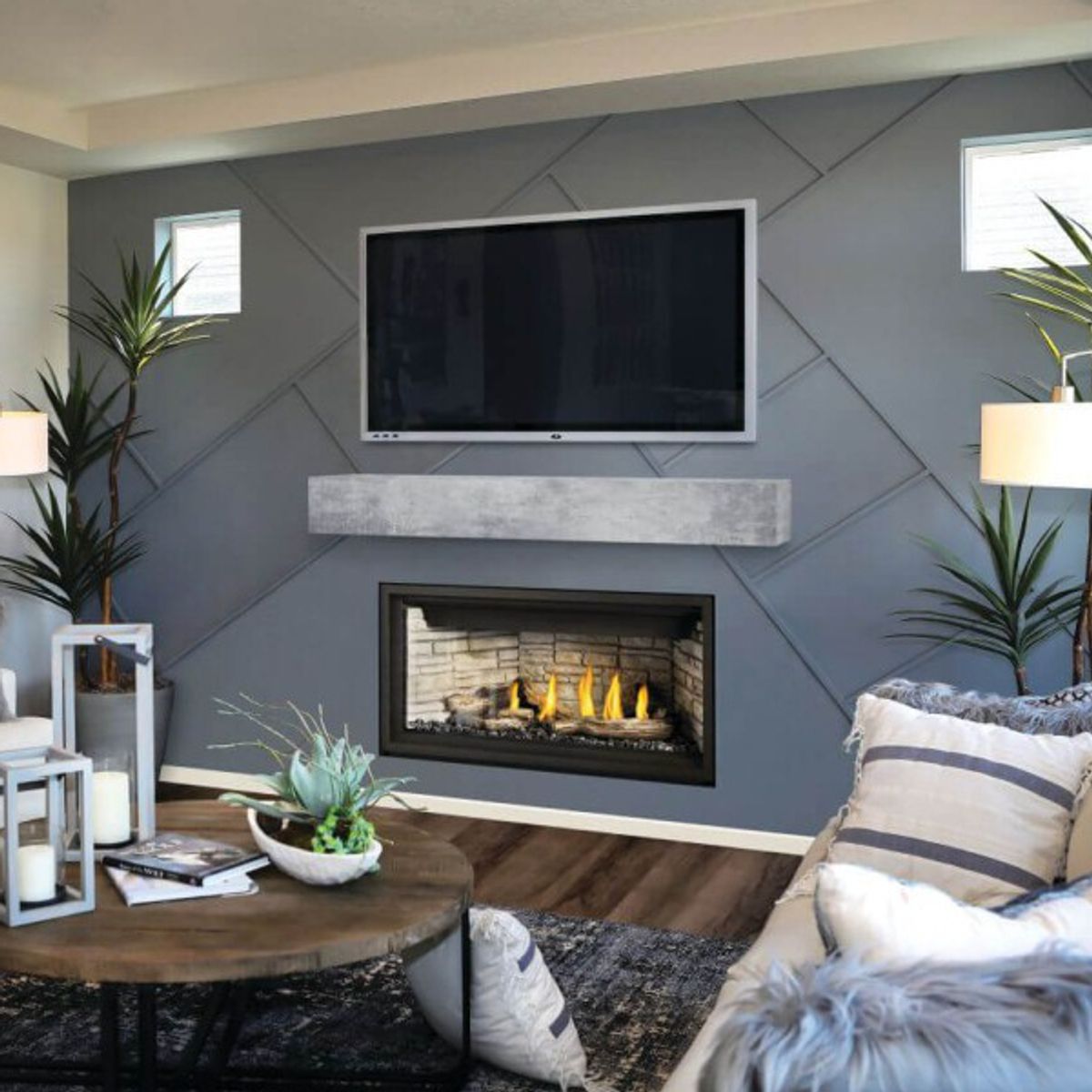 Ascent Linear Premium Series Fireplace | 42"-56"