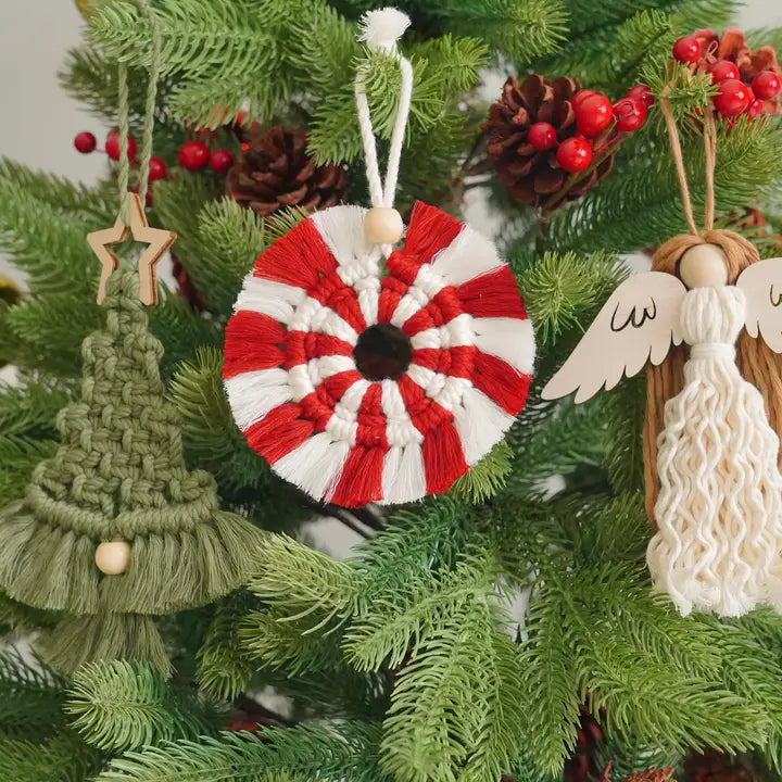 Adornos navideños bohemios