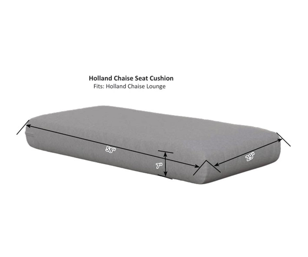 Holland Chaise Back & Seat Cushions