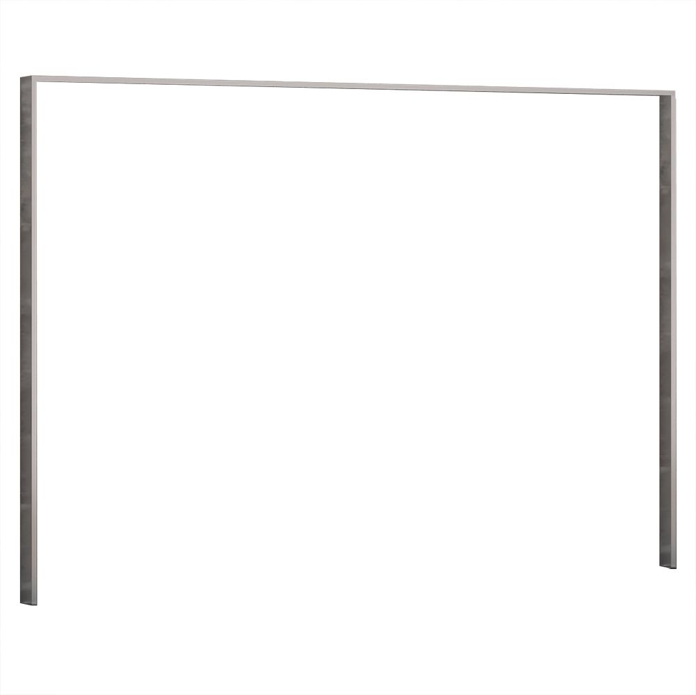 Molduras de placa frontal de níquel cepillado (29" x 44") OA10123