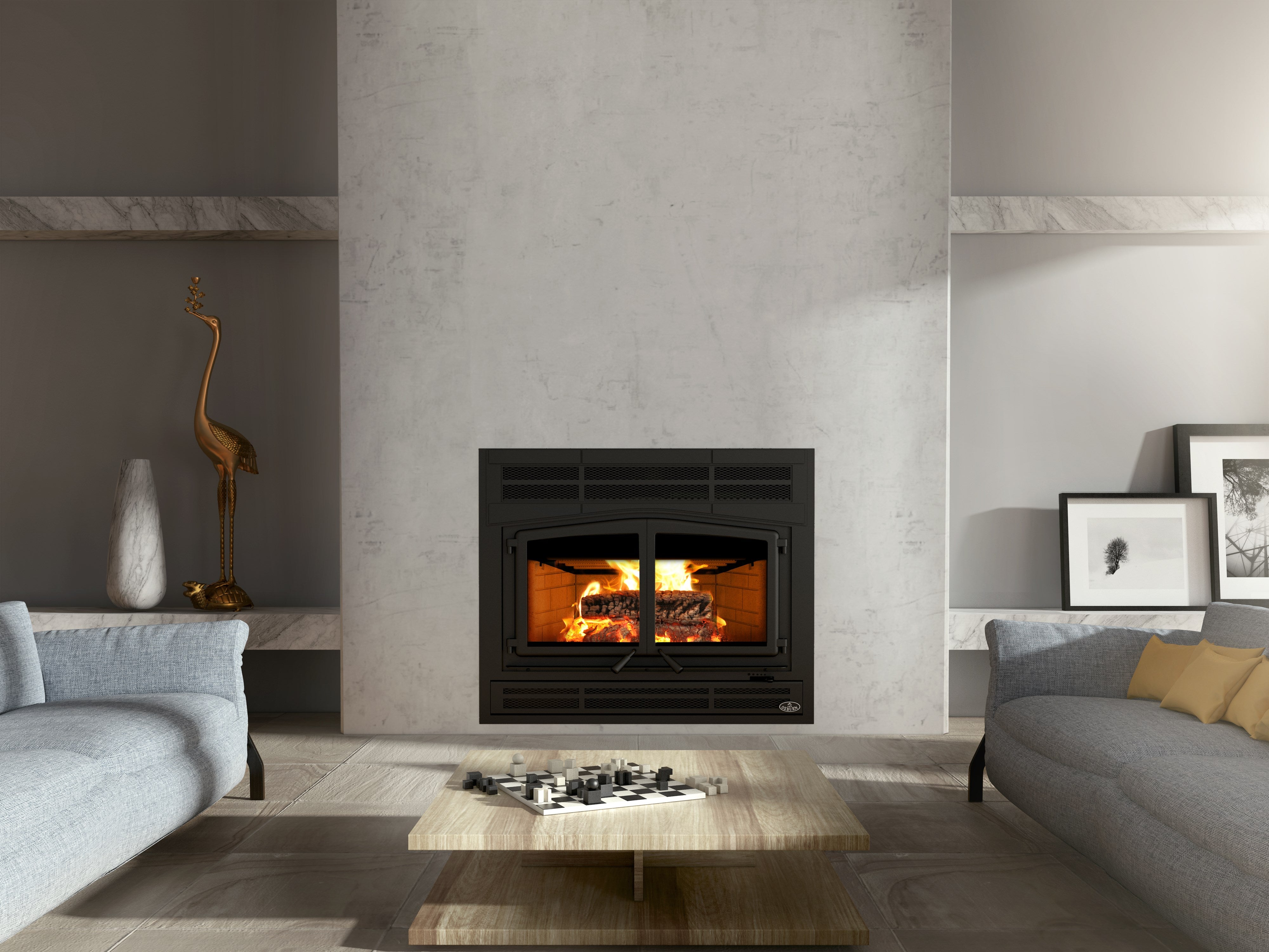 Chimenea de leña Horizon
