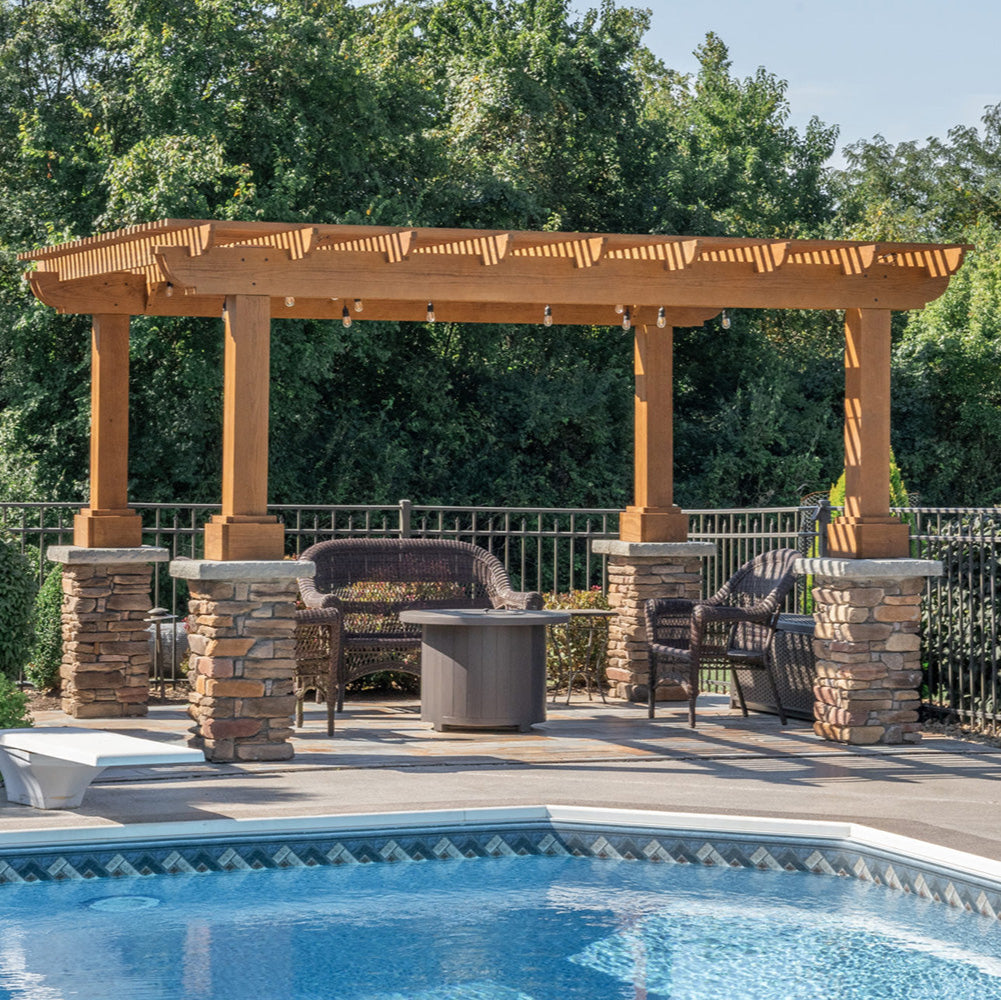 Outback Wood Pergola