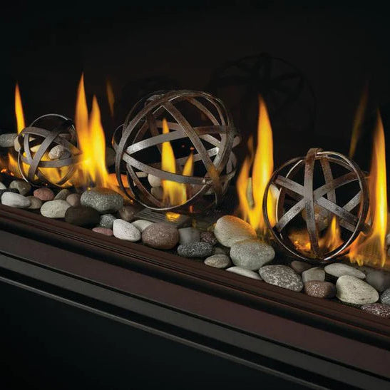 Wrought Iron Globes, Naturally Rusted for Luxuria™ 38/50, Vector™ 38/50