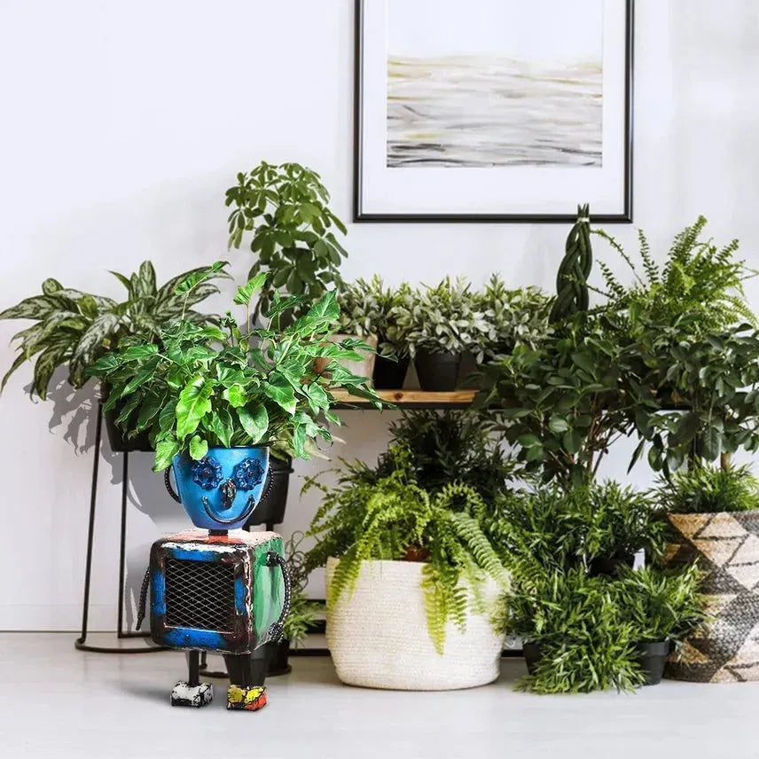 Robot de jardín de corral