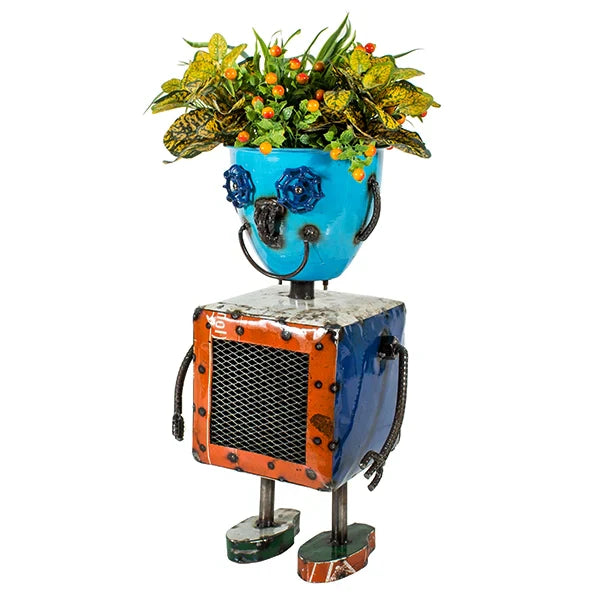 Robot de jardín de corral