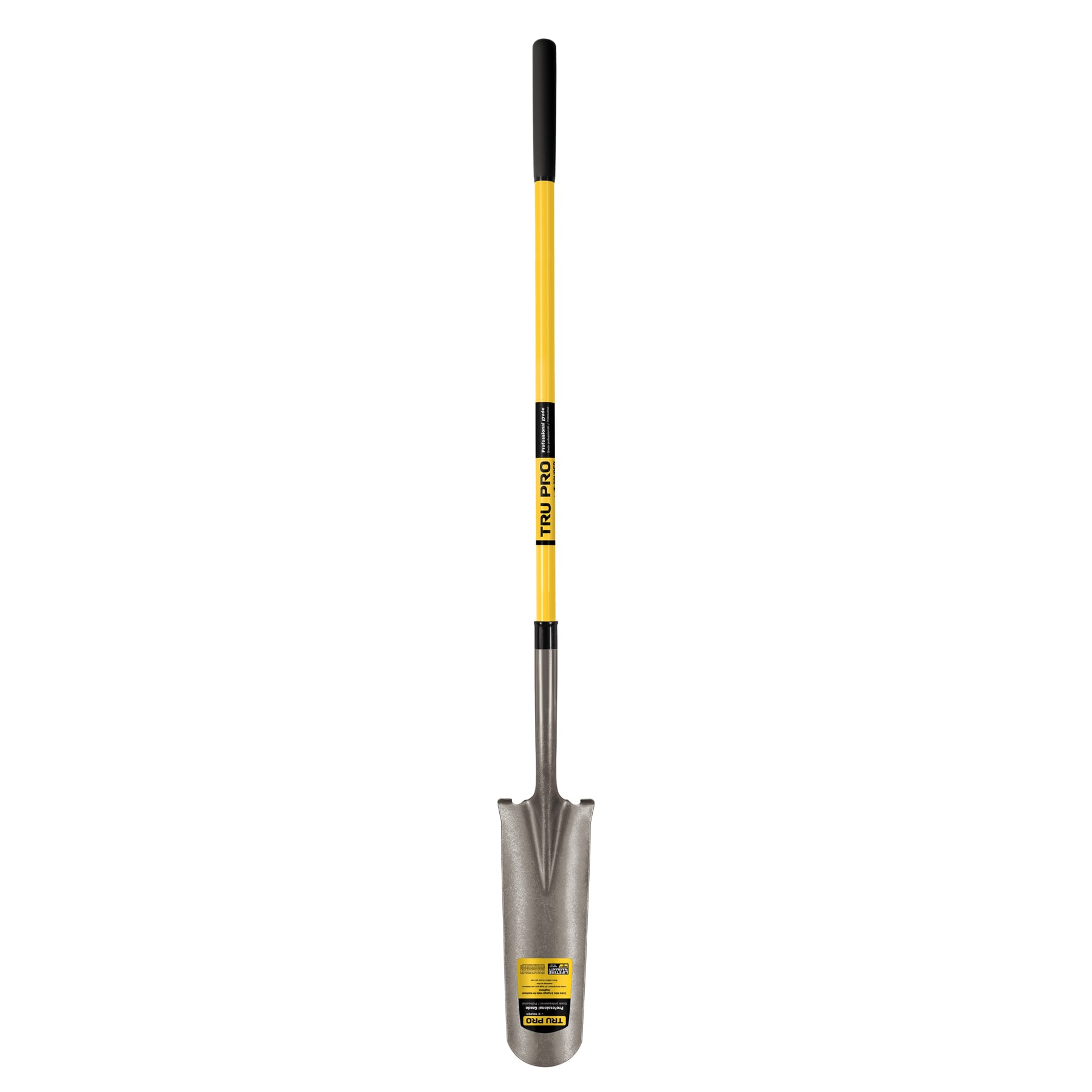 Pala de drenaje de 16", mango de fibra de vidrio de 48"
