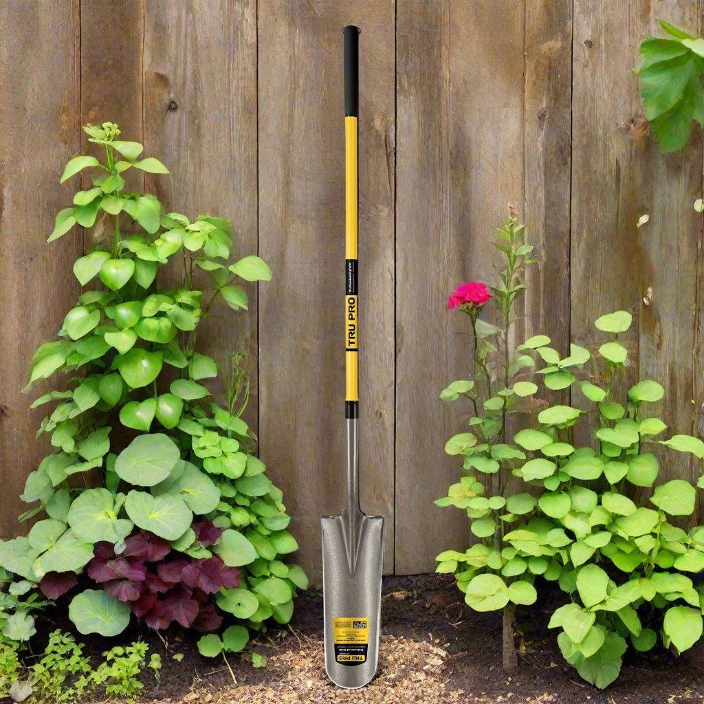 16" Drain Spade, Fiberglass 48" handle