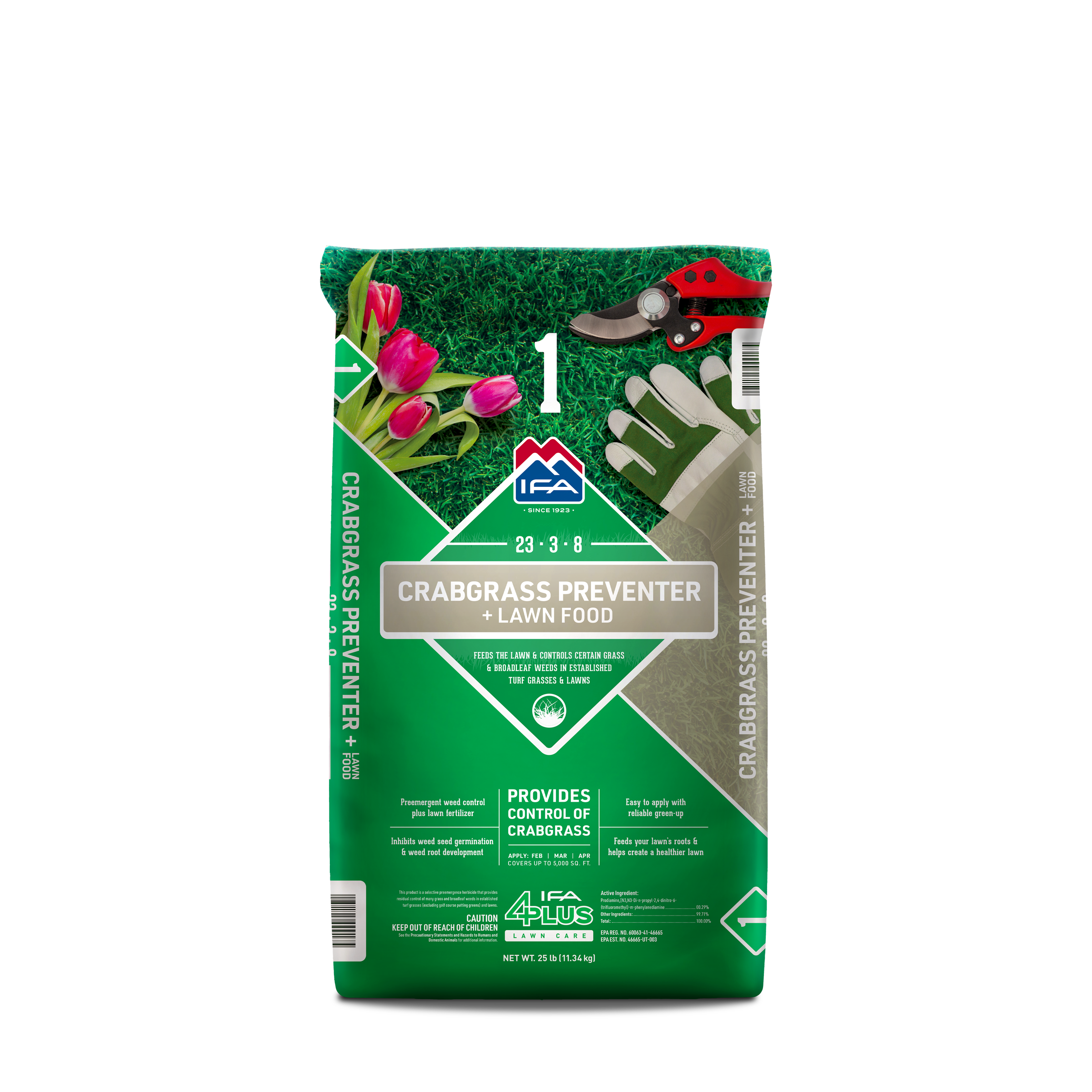 ifa herbicide Crab Grass 23-3-8 w/ Prodiamine