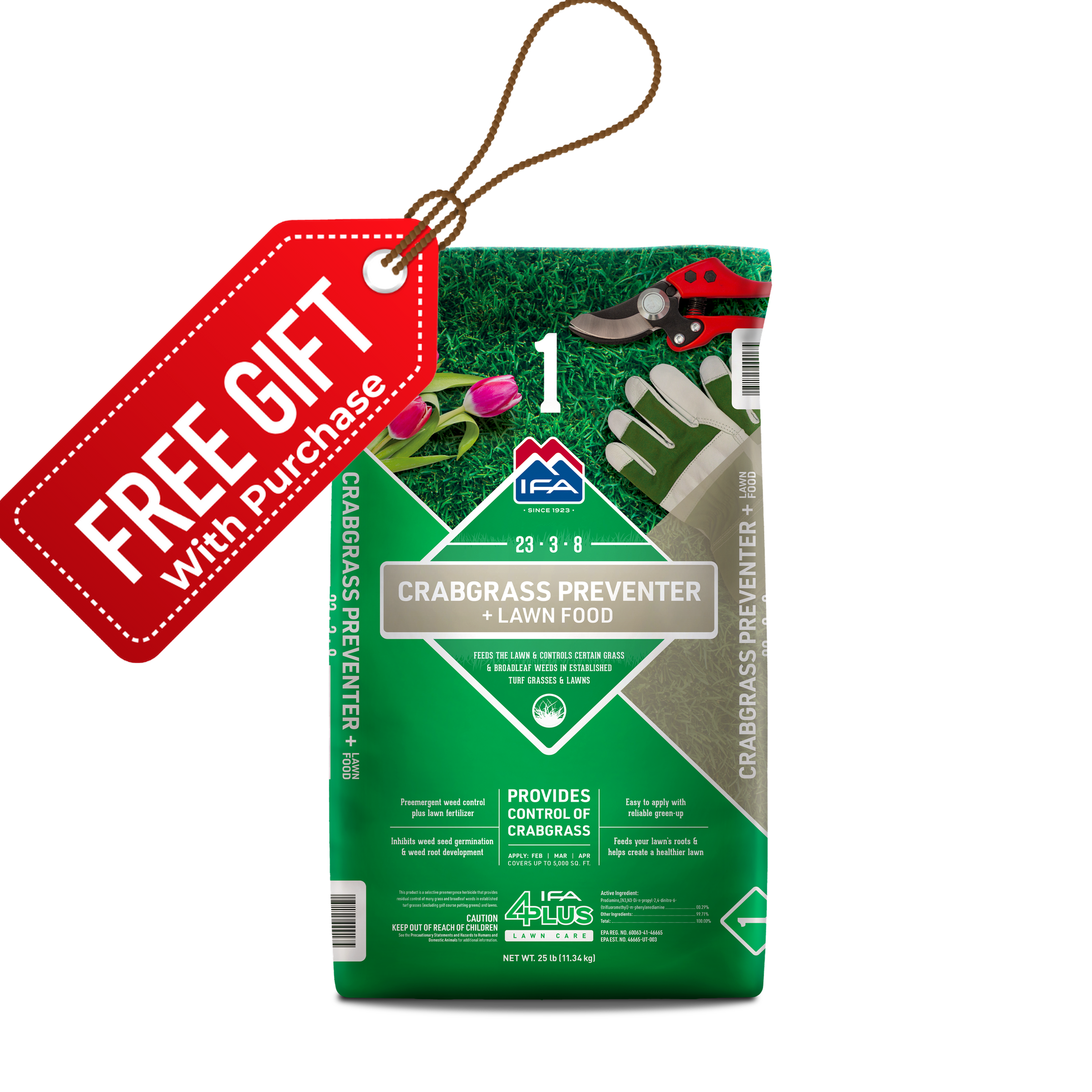 Crab Grass 23-3-8 w/ Prodiamine