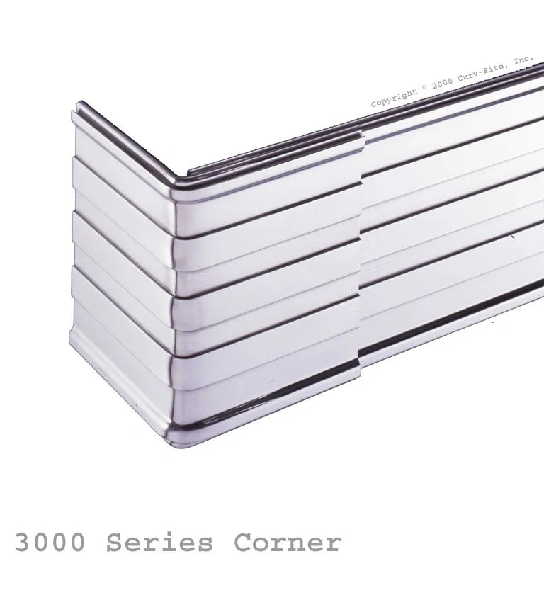 Esquina de 90 grados Curv-Rite de 4"