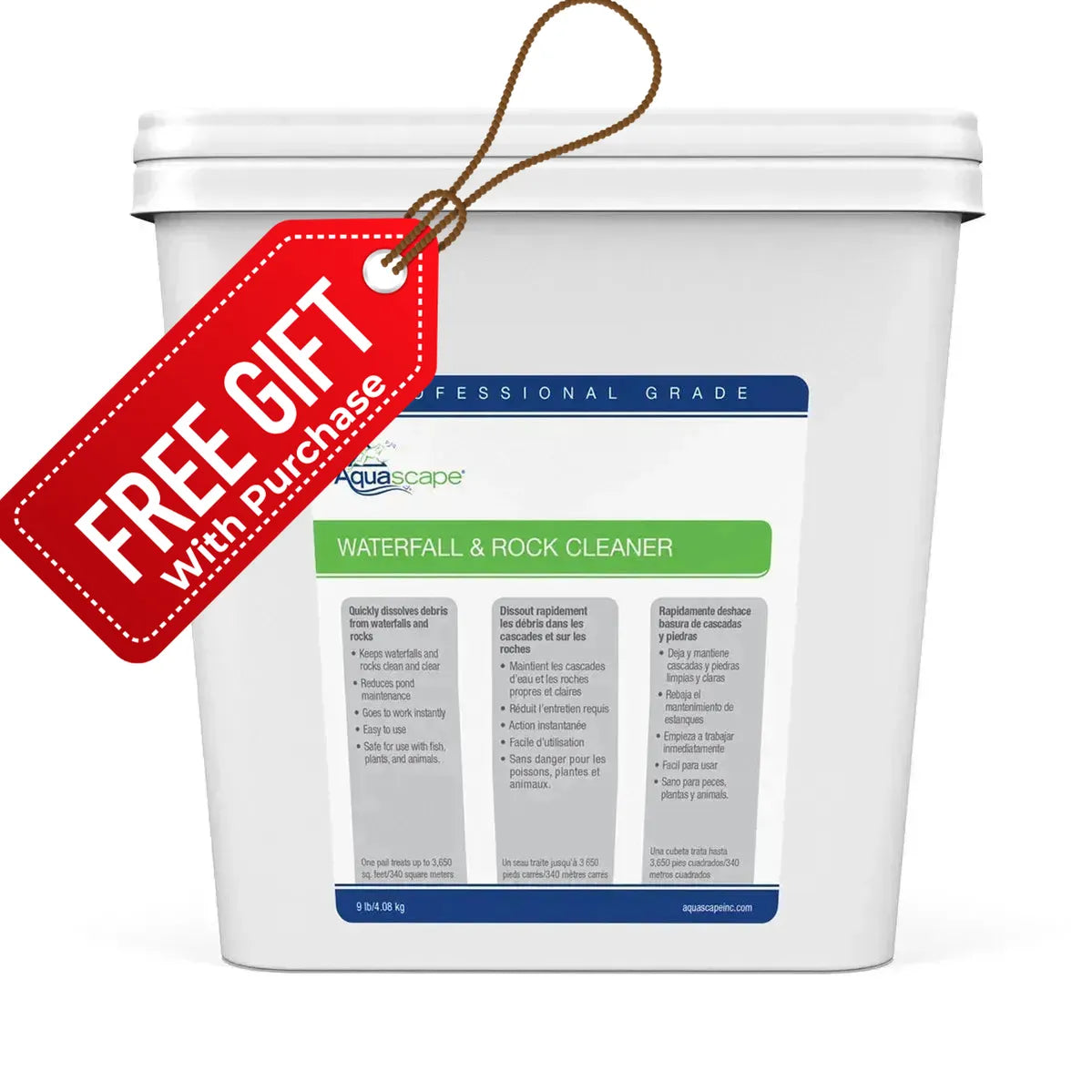 Limpiador de grado profesional para cascadas y rocas