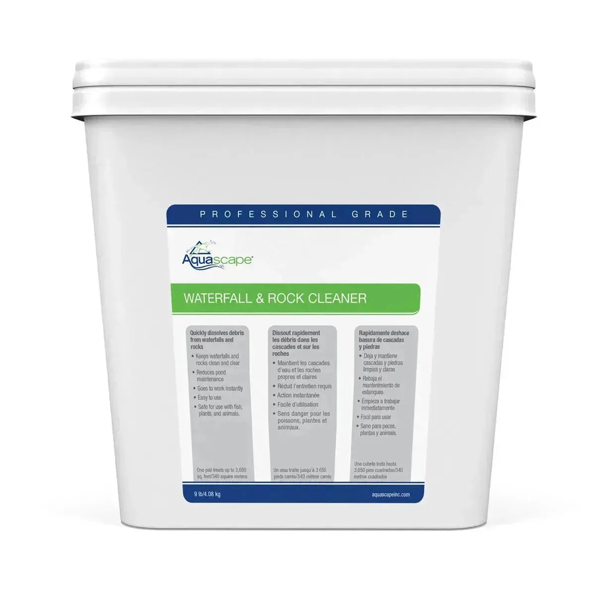 Limpiador de grado profesional para cascadas y rocas