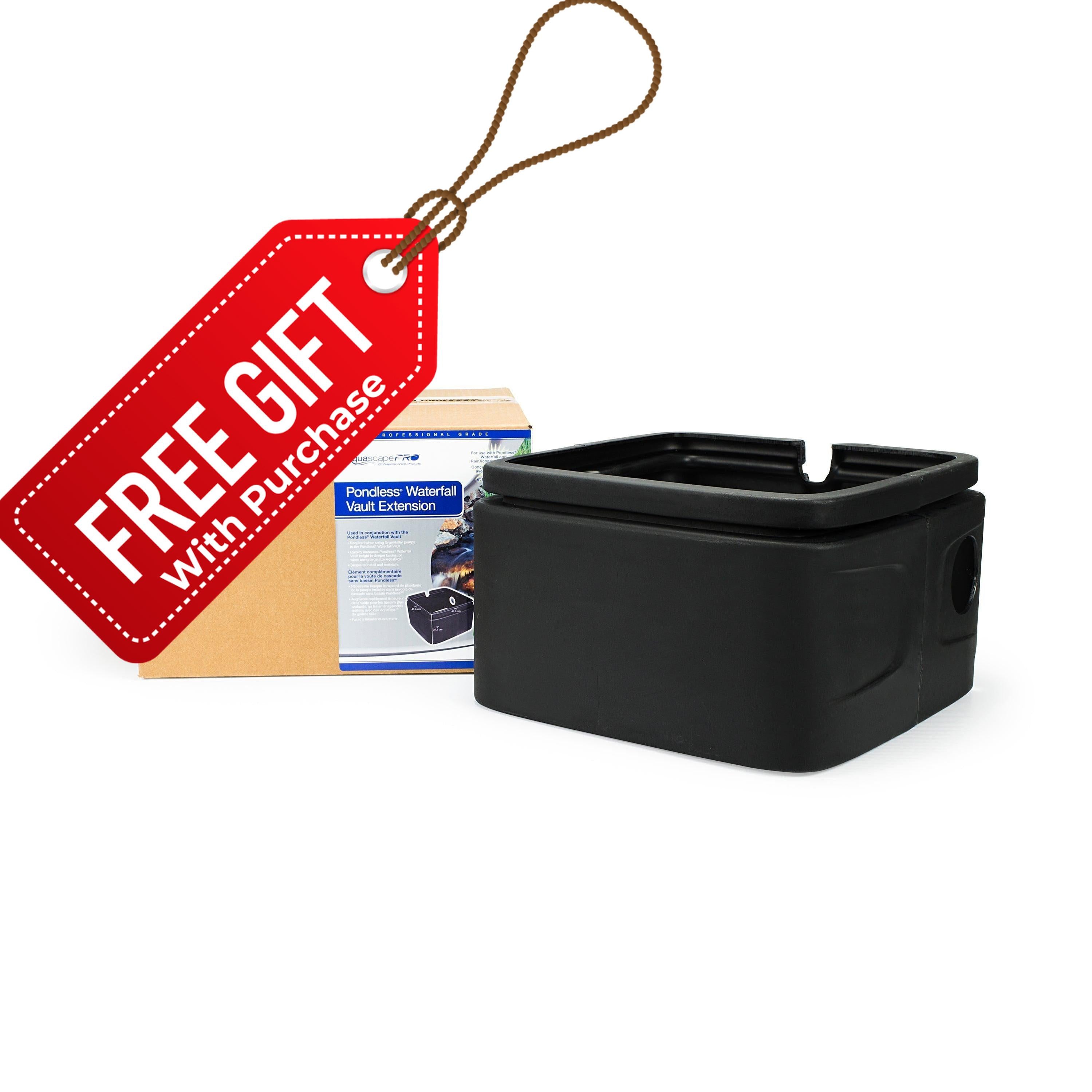 Pondless Waterfall Vault Extension