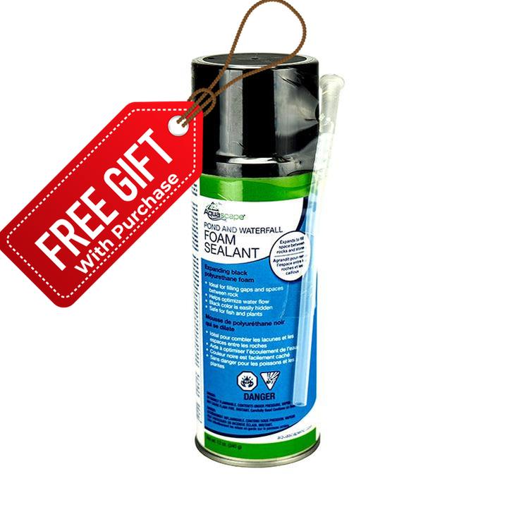 Sellador de espuma para estanques y cascadas
