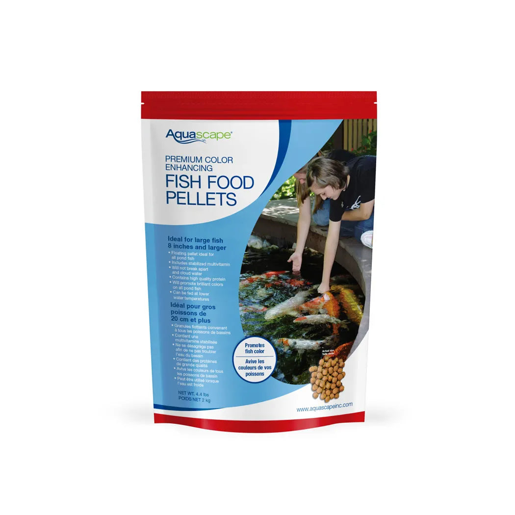 Premium Color Enhancing Fish Food Pellets