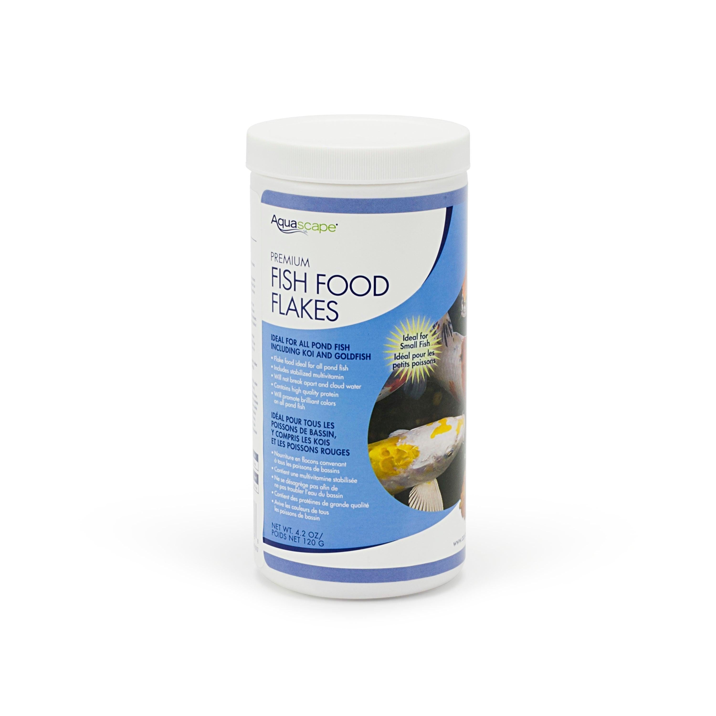 Copos de alimento para peces de primera calidad