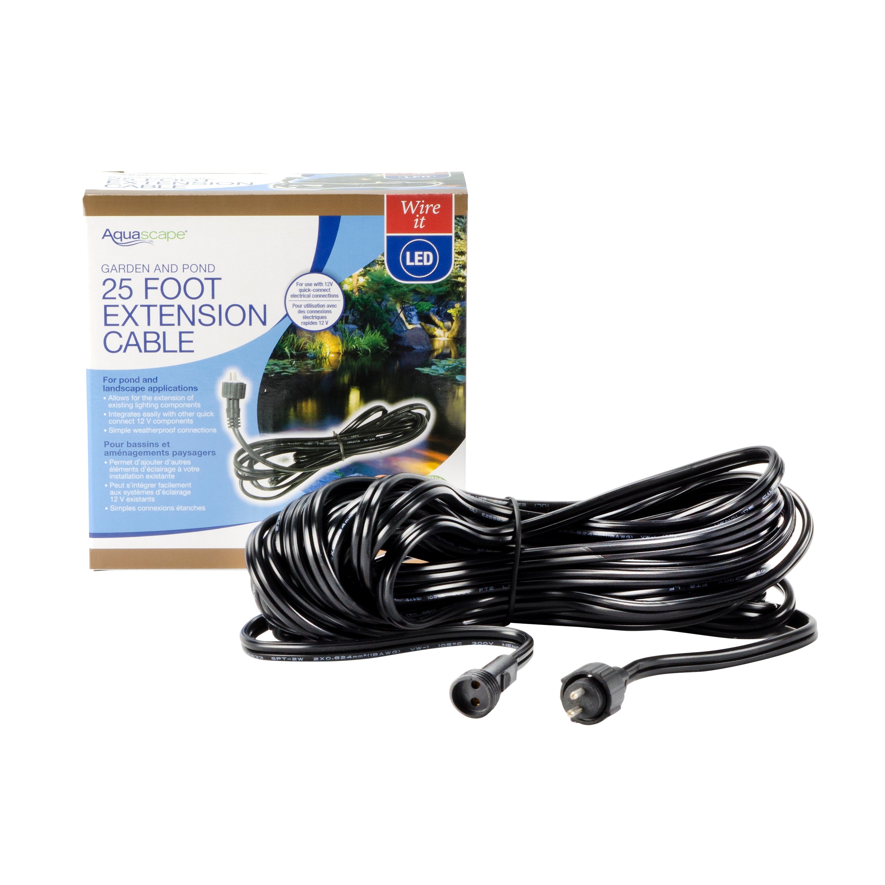 Cable de extensión de conexión rápida de 25'