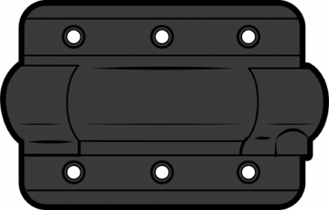 Bisagras de puerta con cincha