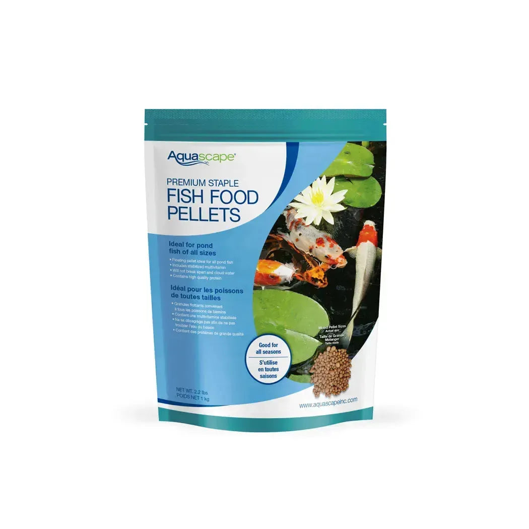 Premium Staple Fish Food Pellets (Mixed)