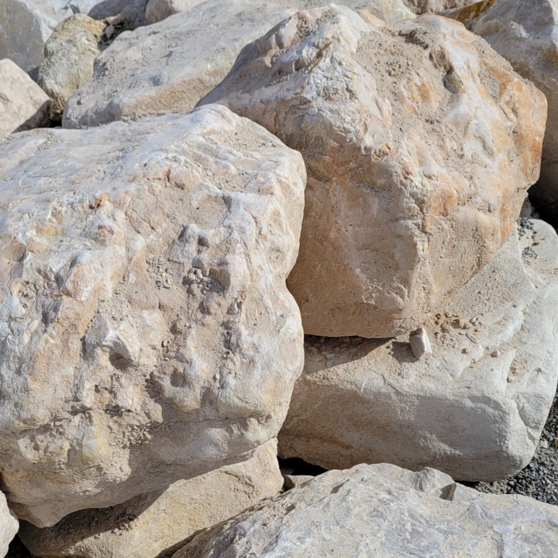 White Stansbury Boulders