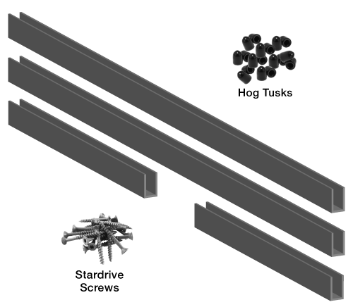 Kit de orugas Wild Hog de 8'