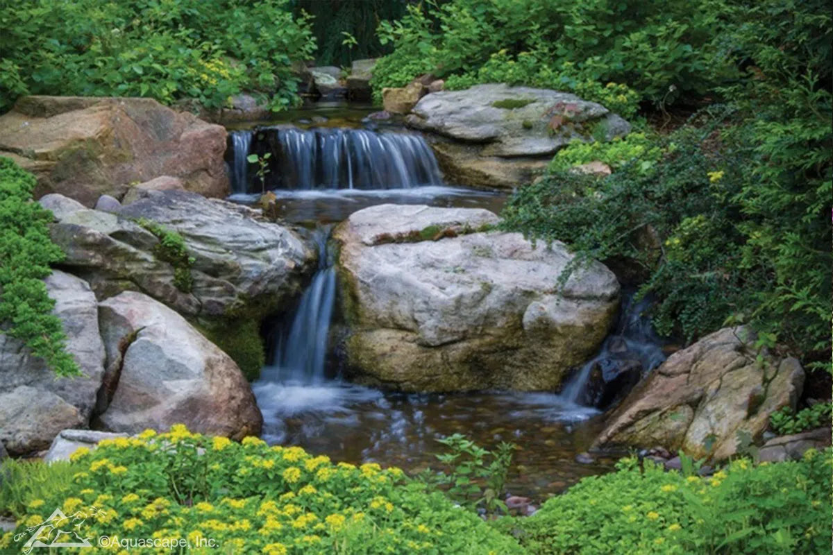 16' Medium Pondless Waterfall Kit with Aquasurge 2000-4000 Pump