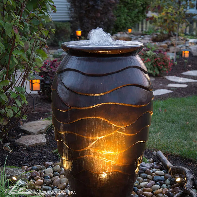 Medium Scalloped Urn Fountain Kit | 45"